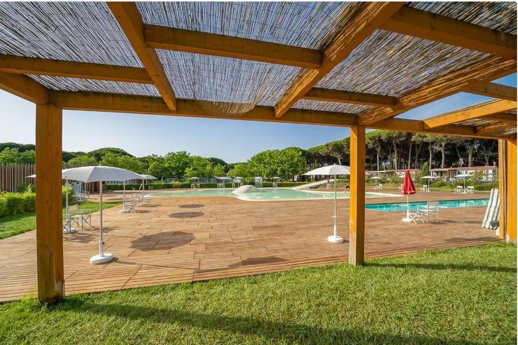 Vacanceselect Mobil Homes - Camping Pineta Sul Mare Camping Village Cesena Bagian luar foto